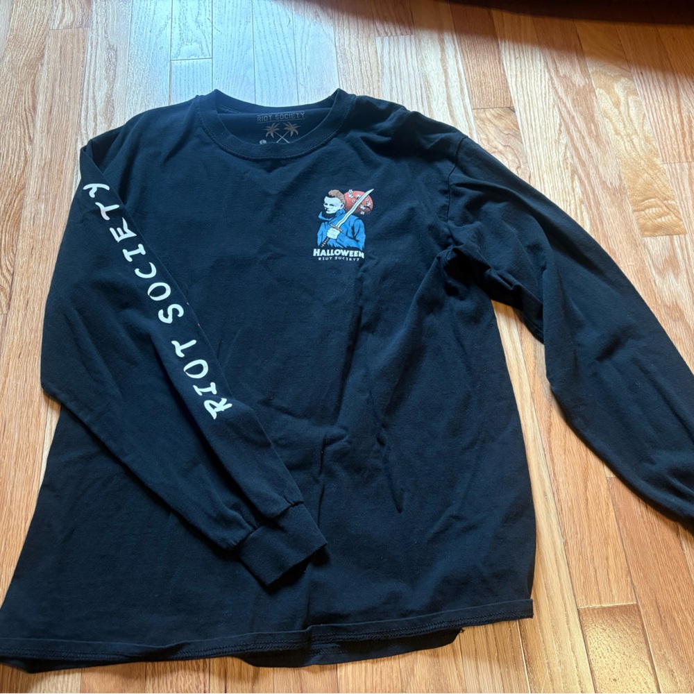 Riot Society Halloween Long Sleeve Tee